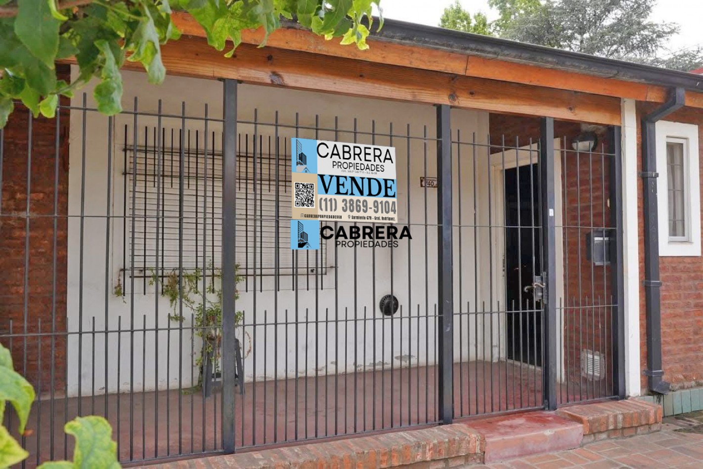 CASA EN VENTA  3 AMBIENTES EN GENERAL RODRIGUEZ