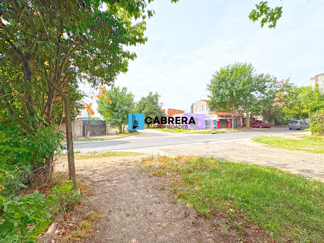 LOTE EN VENTA EN MORENO GRAN ESQUINA COMERCIAL