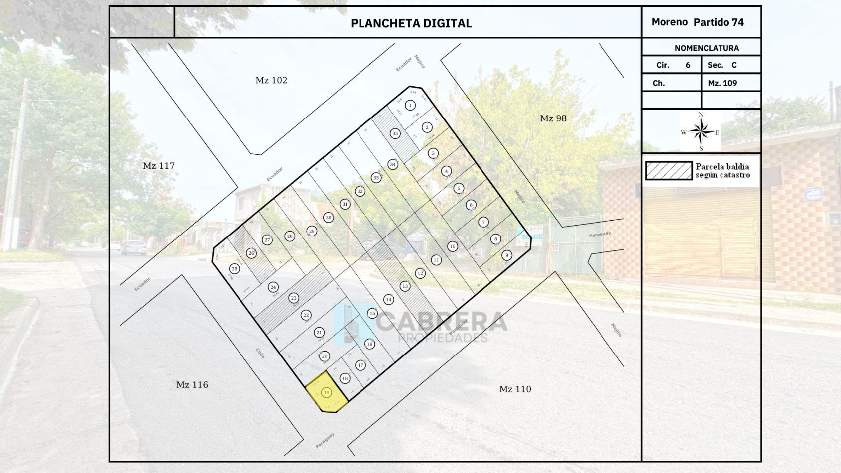 LOTE EN VENTA EN MORENO GRAN ESQUINA COMERCIAL
