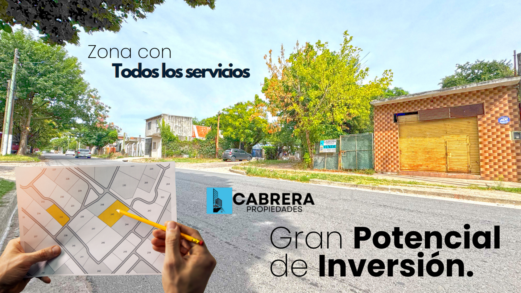 LOTE EN VENTA EN MORENO GRAN ESQUINA COMERCIAL