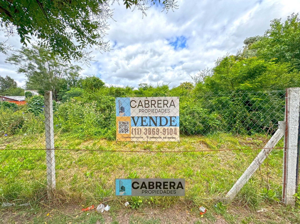 LOTE  EN VENTA EN FRANCISCO ALVAREZ - MORENO