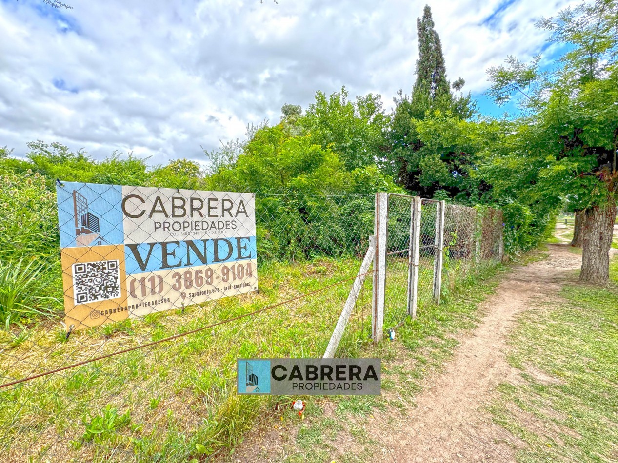 LOTE  EN VENTA EN FRANCISCO ALVAREZ - MORENO