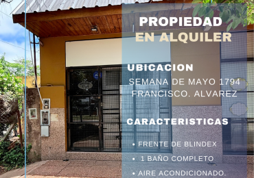 ALQUILER DE LOCAL 