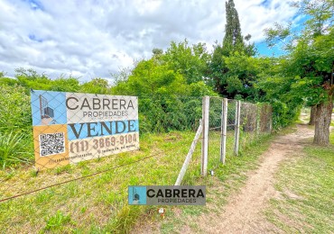 LOTE  EN VENTA EN FRANCISCO ALVAREZ - MORENO