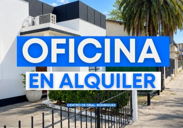 OFICINA EN ALQUILER EN EL CENTRO DE GENERAL RODRIGUEZ